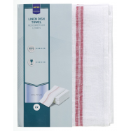 ME.PRO РУШН КУХ 57Х77СМ 6ШТ ЧЕРВ. ЛІН - Фото