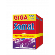 SOMAT ТАБ.Д/ПММ ALL-IN-1 100+100 ШТ - Фото