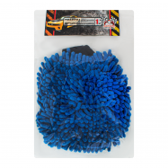 Перчатка Помічниця для мытья автомобилей с микрофиброй 1шт - Фото