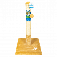 Дряпка Природа Д01 стовпчик, бежевий, 37х37х67 см - Фото