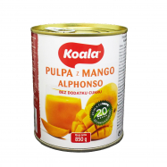 Пюре Koala Alphonso из манго пастеризованное без сахара 850г - Фото
