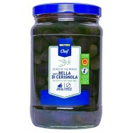 Оливки Metro Chef Bella di Cerignola черные с косточк 1600г - Фото