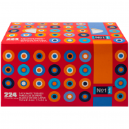 Платочки Bella №1 бумажные универсальные двухслойные 224шт - Фото