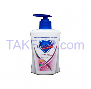 Мыло жидкое Safeguard Цветочный аромат с антибактер эф 225мл - Фото