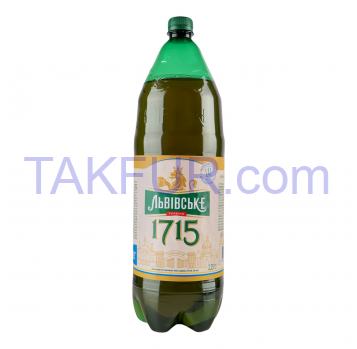 Пиво Львівське 1715 ПЕТ 2.25л - Фото