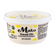 Маргарин Мако Нежный мягкий 25% 250г - Фото
