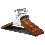 ARO ВІШАЛКА ДЕРЕВ. КОРИЧ. 12ШТ - Фото