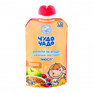 Пюре Чудо-чадо Мюсли Фрукты и ягоды 90г - Фото