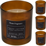 Свічка у свічнику ароматична 80X90 мм - Фото