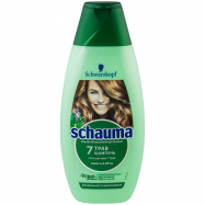 Шампунь Schauma 7 Трав Свежесть и объем 400мл - Фото