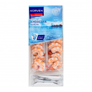 Креветка Norven чищеная вареная с кисло-сладким соусом 170г - Фото