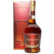 Коньяк ОКЗ Ювілейний 10 лет выдержки 43% 0,5л - Фото