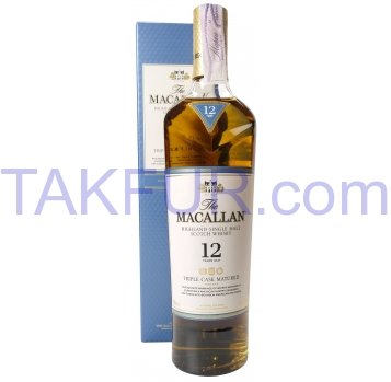 Виски Macallan Fine Oak односолодовый 12 лет 40% 700мл - Фото