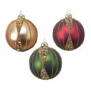 КУЛЯ СКЛЯНА СМУГ 80ММ В АС - Фото