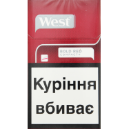 Сигареты West Compact+ Bold Red 20шт/уп - Фото
