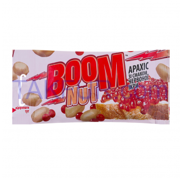 Арахис Boom Nut жареный соленый со вкусом красной икры 30г - Фото