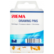 SIGMA КНОПКИ 150 ШТ : БІЛ - Фото