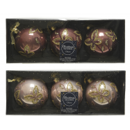 НАБІР КУЛЬ СКЛО ЗОЛ 80ММ 3ШТ - Фото