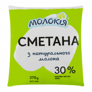 Сметана Молокія 30% 400г