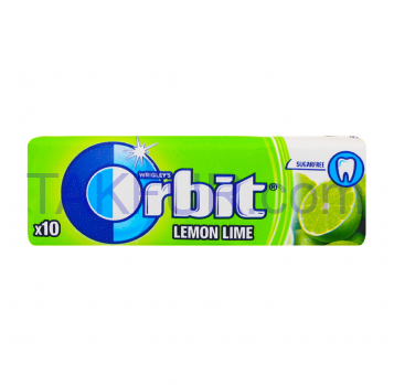 Резинка жевательная Orbit Лимон-лайм без сахара 14г - Фото