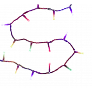 TAR.HOUSE LED ГІРЛЯНДА РІЗНОКОЛ 240 Л - Фото