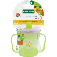 Поильник Baby Team Flip-Top Spout Cup 1шт - Фото