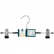 METRO PROFESSIONAL ВІШАЛКА МЕТАЛ. З ТРИМАЧЕМ : ЧОРНИЙ - Фото