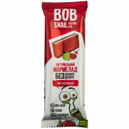 Мармелад Bob Snail Яблоко-вишня фруктово-ягодный 38г - Фото