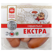 Сардельки М`ясна гільдія Экстра высший сорт кг - Фото