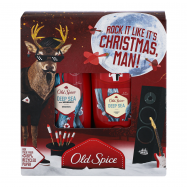 Набор Old Spice Deep Sea дезодорант твердый+гель д/душа 1шт - Фото