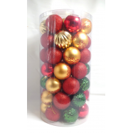 TAR.HOUSE НАБІР КУЛЬ 80 ММ 50 ШТ : CHRISTMAS LOVE-CL - Фото