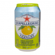 Напиток безалкогольный Sanpellegrino Pompelmo 330мл - Фото