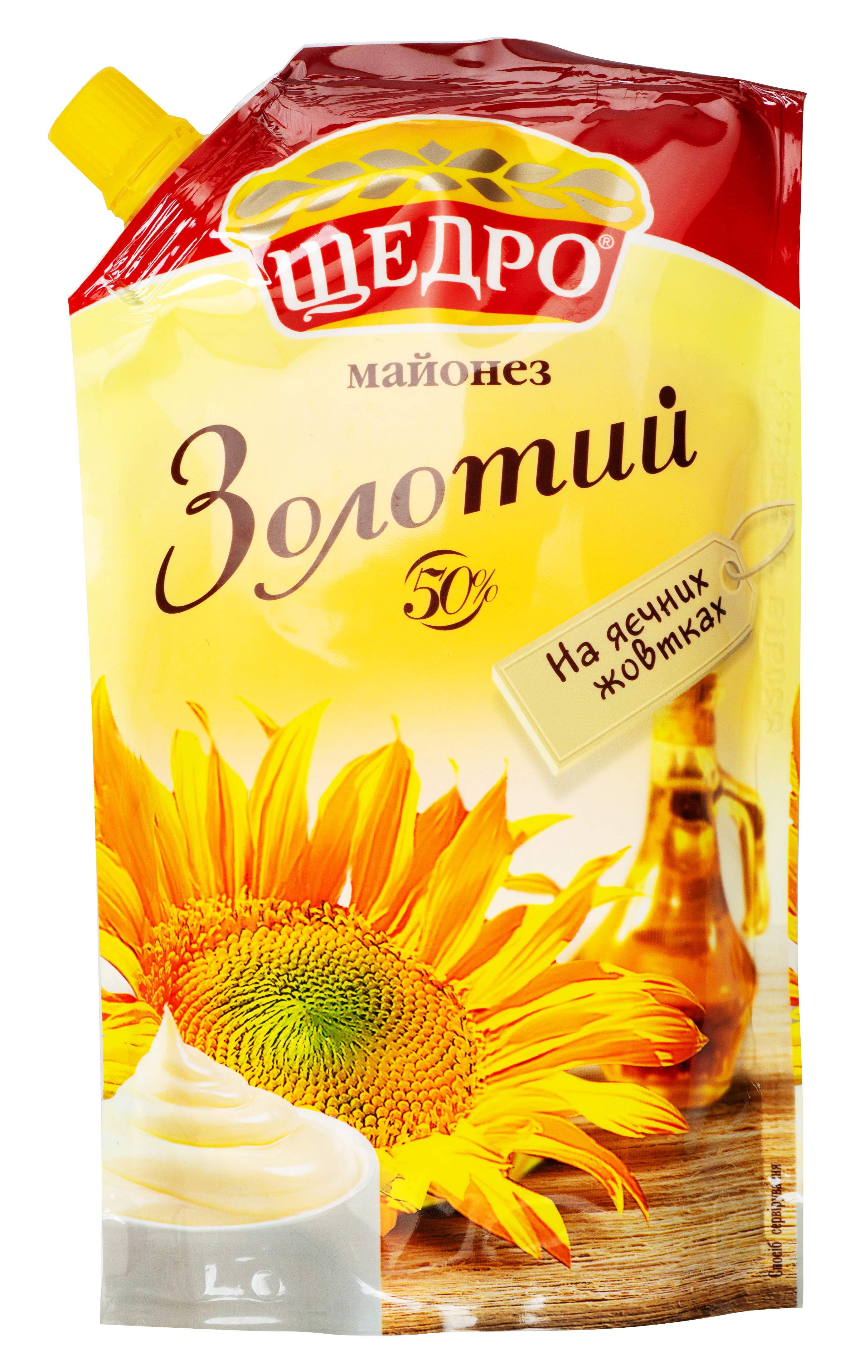 Майонез Щедро Золотой 50% 350г купить онлайн с доставкой в офис или на ...