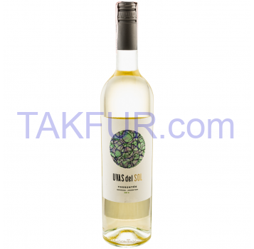 Вино Uvas del Sol Torrontes белое сухое 13.5% 0.75л - Фото