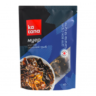 Гриб Katana Муэр древесный черный сушеный 40г - Фото