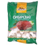 Пельмени Три Ведмеді Сибирские со свининой и говядиной 800г - Фото