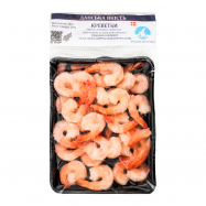 Креветки Seafood Line вареные очищенные замороженные 200г - Фото