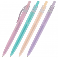 Ручка шариковая автоматическая Candy, синяя - Фото