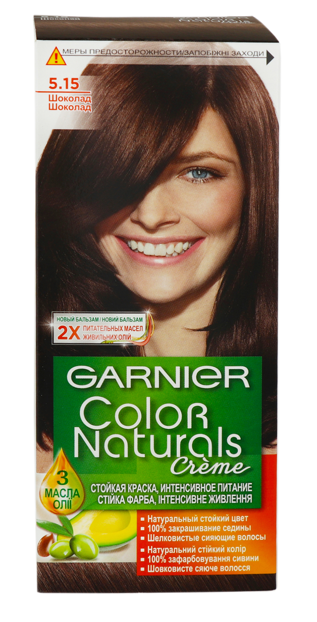 Крем-краска Garnier Color Naturals Crème 5.15 Шоколад 1шт купить онлайн ...