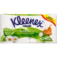 Бумага туалетная Kleenex Cottonele аромат нежной ромашки 8шт - Фото