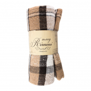 Плед Vladi home Rimini c бахромой 130*170см 1шт - Фото