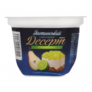 Десерт Яготинський Злаки-груша-сок лайма творожный 3.6% 200г - Фото