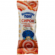 Творожок Волошкове Поле карамель сладкий глазирован 26% 36г - Фото
