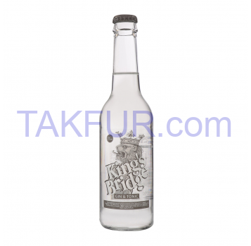 Напиток слабоалкогольный King`s Bridge Gin&Tonic 7% 0.33л - Фото