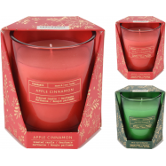 Свічка ароматична у свічнику 8X8X10 см - Фото