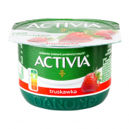 ACTIVIA ЙОГУРТ 2,9% 120Г СТ : ПОЛУНИЦЯ - Фото
