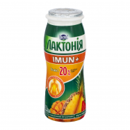 Напиток кисломолочный Лактонія Imun+ Мультифрукт 1.5% 100г - Фото