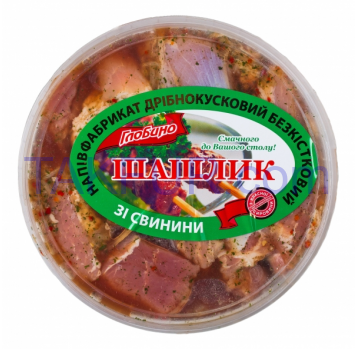 Шашлык из свинины Глобино По-кавказски охлажденный весовой - Фото
