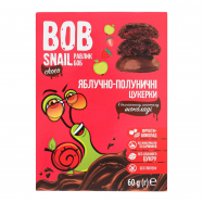 Конфеты Bob Snail яблочно-клубничные в молочном шоколаде 60г