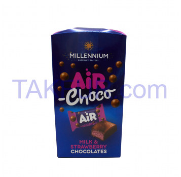 Конфеты шоколадные Millennium Air с начинкой 100г - Фото